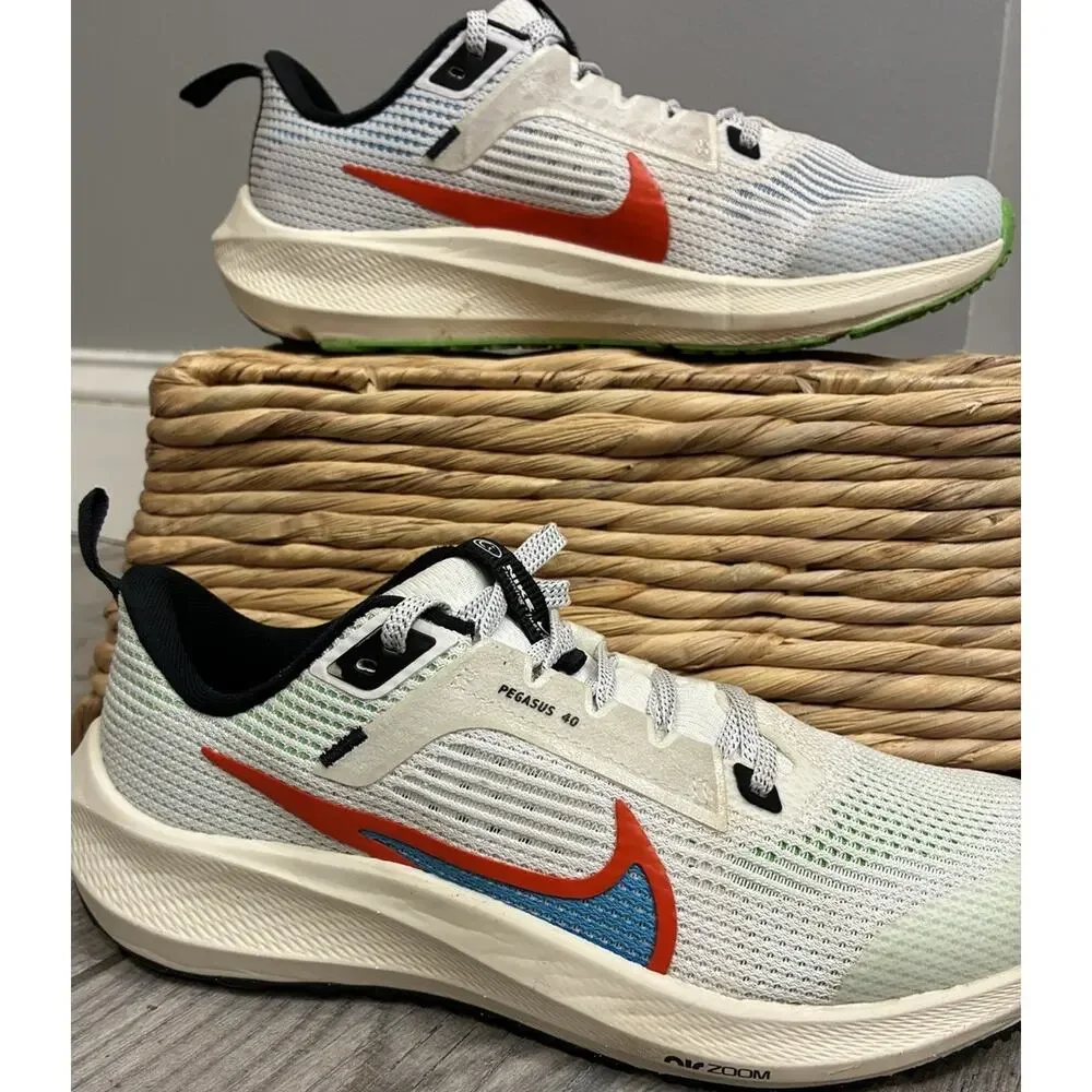 Nike Air Zoom Pegasus 40 SE Mismatch Multicolor Youth 5.5Y Great Condition